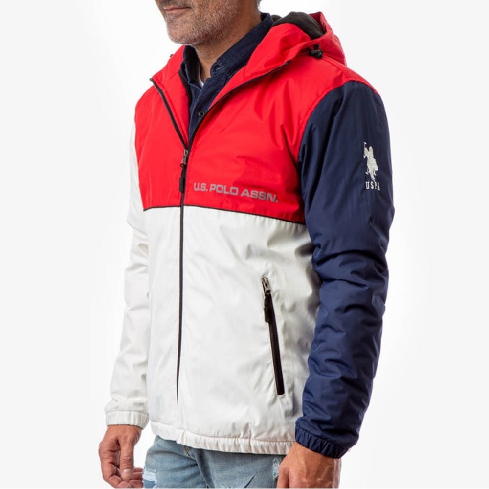 Polo Americana Colorblock Windbreaker